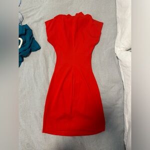Zara red mini dress
